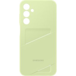 Husa de protectie spate Samsung pentru Galaxy A25 5G, Card Slot, Verde Lime