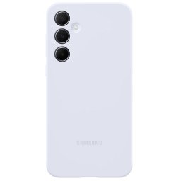 Husa Protectie Spate pentru telefon mobil Samsung Galaxy A55 5G EF-PA556TLEGWW, Silicone Case, Albastru deschis