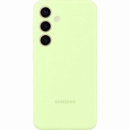 Husa Protectie Spate pentru telefon mobil Samsung Galaxy S24 (S921) EF-PS921TGEGWW, Silicone Case, Verde deschis