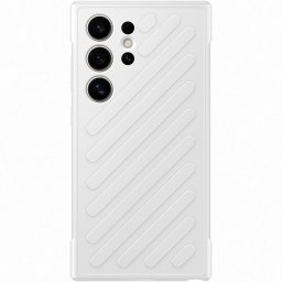 Husa Protectie Spate pentru telefon mobil Samsung Galaxy S24 Ultra (S928) GP-FPS928SACJW, Shield Case, Gri deschis