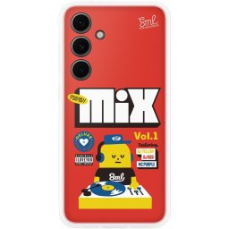 Husa Protectie Spate pentru telefon mobil Samsung Galaxy S24 FE (S721) EF-MS721CREGWW, FlipSuit Case, Rosu
