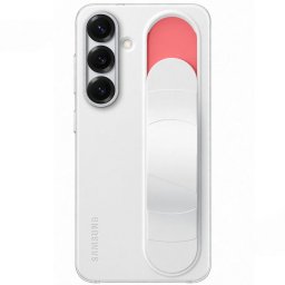 Husa Protectie Spate pentru telefon mobil Samsung Galaxy S25 (S931) EF-GS931CWEGWW, Standing Grip Case, Alb