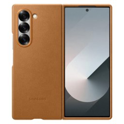 Husa protectie din piele ecologica, Kindsuit pentru Samsung Galaxy Z Fold 6, Maro