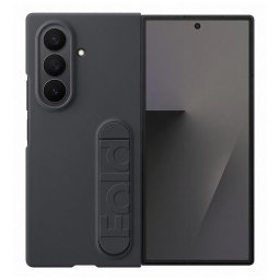 Husa protectie spate Samsung Silicon Case EF-MF966CBEGWW pentru Galaxy Z Fold7, Negru