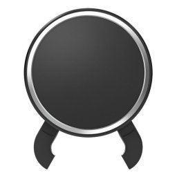 Suport auto magnetic Samsung, incarcare rapida wireless 15W, cu tehnologia Qi2, prindere de orificiul de aerisire, Negru