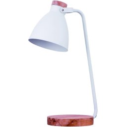 Lampa de birou Maxcom ML110 Malmo, E27, 40W, 100-240V, Alb