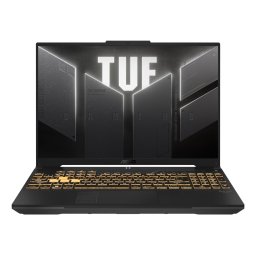Laptop ASUS TUF Gaming F16 FX607VJB-RL164, Intel Core 5 210H, 16 inch, RAM 16GB, SSD 512GB, nVidia GeForce RTX 3050 6GB, No OS, Gri
