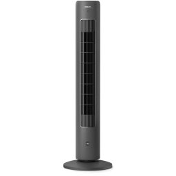 Ventilator turn Philips Seria 5000 CX5535/11, 3 trepte viteza, 40 W, Telecomanda, Gri inchis