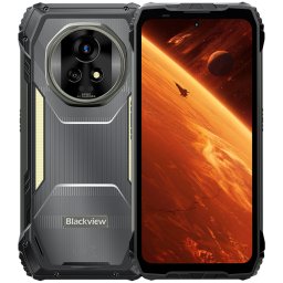 Telefon mobil Blackview XPLORE 2 Rugged Phone, 6.73" AMOLED 120Hz, 12GB RAM, 256GB Stocare, Dimensity 8300, Camera 50MP, 20000 mAh, 5G, Android 15, Night Vision, Negru