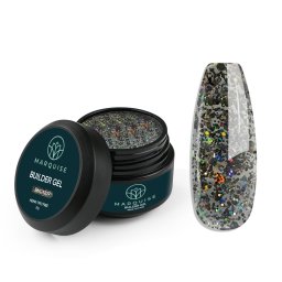 Gel UV Constructie Unghii HEMA/TPO FREE, Marquise, Glitter BNG1209, 30 g