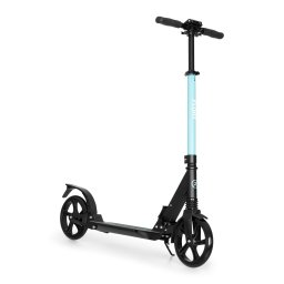 KLARFIT Float, trotineta, 200 mm, roți PU, ABEC 7, manere AS-soft grips, culoare acvamarin (SCO1-FLOAT-TUR)