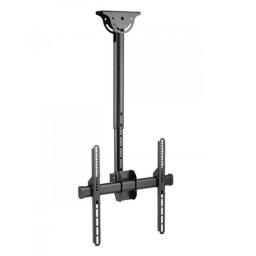 Suport de tavan pentru televizor Crown WM50K55CLG, 32-55", Rotire +180/-180, Negru