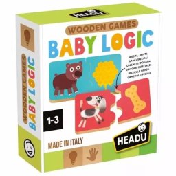 Headu: Potrivește-le! – Joc de logică din lemn pentru bebeluși