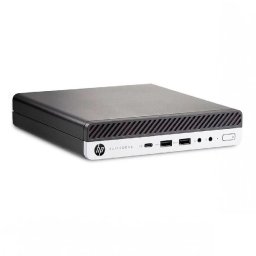 Unitate PC Refurbished HP ProDesk 600 G4 Mini PC, Intel Core I3-8100T, 8 GB RAM, 500 GB HDD, Windows 11 Pro, Stare Acceptabila
