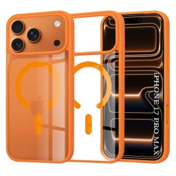 Husa iPhone 17 Pro Max Techsuit MagSafe Pro, portocaliu