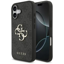 Husa originala Guess iPhone 17 Hardcase 4G Big Logo, negru, GUHCP17S4GMGGR