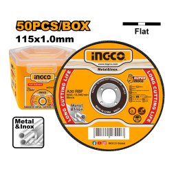 Disc Abraziv Ingco 115x1.0mm 50buc/cutie MCD1011550