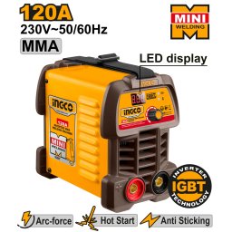 Aparat Sudura cu Invertor MMA 120A INGCO ING-MMA12049E