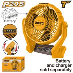 Ventilator 20V 7" INGCO CFALI2007