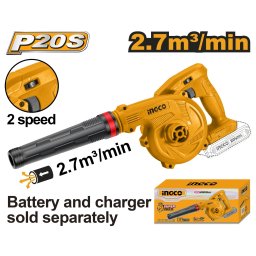 Suflanta Frunze 20V Mica Tip Turbina INGCO CABLI20018