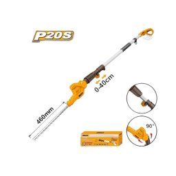 Fierastrau Gard Viu 20V Telescopic 2.4m Lama 460mm Profesional pentru Tuns Arbusti INGCO CPHT201601