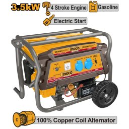 Generator 3.5KW Motor 4 Timpi INGCO GE35006ES