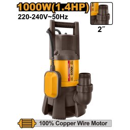 Pompa Apa Curata din Plastic cu Plutitor 1000W INGCO SPD10001