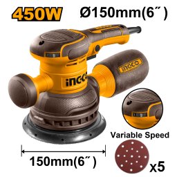 Slefuitor Rotativ 450W 150mm (nou) INGCO RS4516