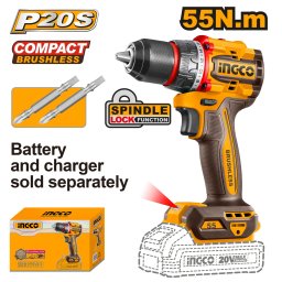 Bormasina 20V 55nm Fara Baterie INGCO CDLI205581