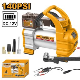 Compresor Auto 12V cu 1 Cilindru INGCO AAC1408