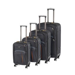 Set de valize cu roți TraveLux Light XI, negru