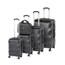 Set de valize cu roți TraveLux Max XXVI, negru