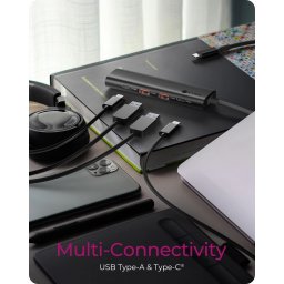 ICY BOX IB-HUB1437-CPD 4-Port USB 3.2 Gen 2 Hub with Power Delivery