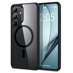 Husa Samsung Galaxy S25 Plus ESR Classic Hybrid HaloLock, negru transparenta