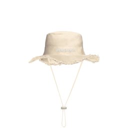 PALM ANGELS Șapcă Classic Logo Fisherman PMLA03AS26FAB001 6103-beige off white