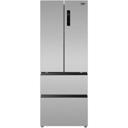 Frigider BEKO GNO43622XPN | 4 usi, 443L, NeoFrost, MultiZone, Clasa E, 70.3x67.7x189cm