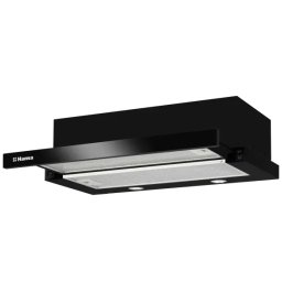 Hota Telescopica Hansa OTP6243BGH | 60cm, 389m3/h, LED, Sticla Neagra