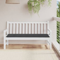 Perna de banca de gradina, negru, 150x50x3 cm, textil oxford GartenMobel Dekor