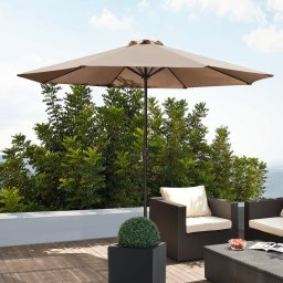 Umbrela de soare pentru terasa si gradina Budapest 300 cm bej