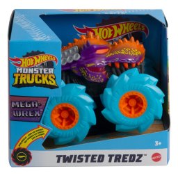 Masinuta Hot Wheels Monster Truck Mega-Wrex Twisted Tredz, 1:43