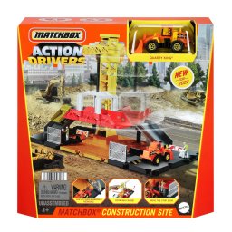 Set de joaca Matchbox Action Drivers Santier cu vehicul inclus