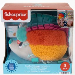 Arici senzorial Fisher-Price din plus moale, cu texturi si sunete