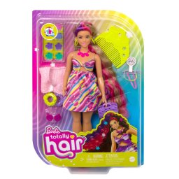 Papusa Barbie Totally Hair cu par lung si 15+ accesorii de coafat