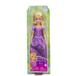 Papusa Disney Princess Rapunzel cu rochie stralucitoare si accesorii