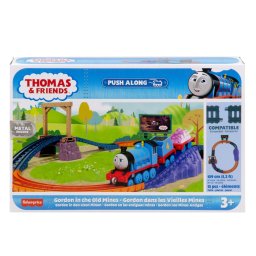 Set de joaca Thomas & Friends cu locomotiva Gordon Push Along si sine