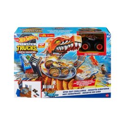 Set Hot Wheels Monster Trucks Arena Smashers Provocarea Spin-Out