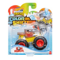 Hot Wheels Monster Truck Bone Shaker Color Shifters, scara 1:64