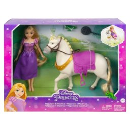 Set papusa Rapunzel si calul Maximus Disney Princess Mattel