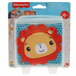 Panou de activitati textil Fisher-Price pentru bebelusi, 0+ luni