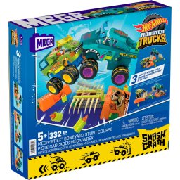 Set constructie Hot Wheels Monster Trucks Mega-Wrex, 332 piese